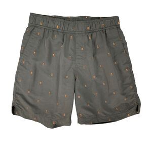 The North Face Swim Trunk Men S Small Campfire Print Brief Lined Beach Shorts